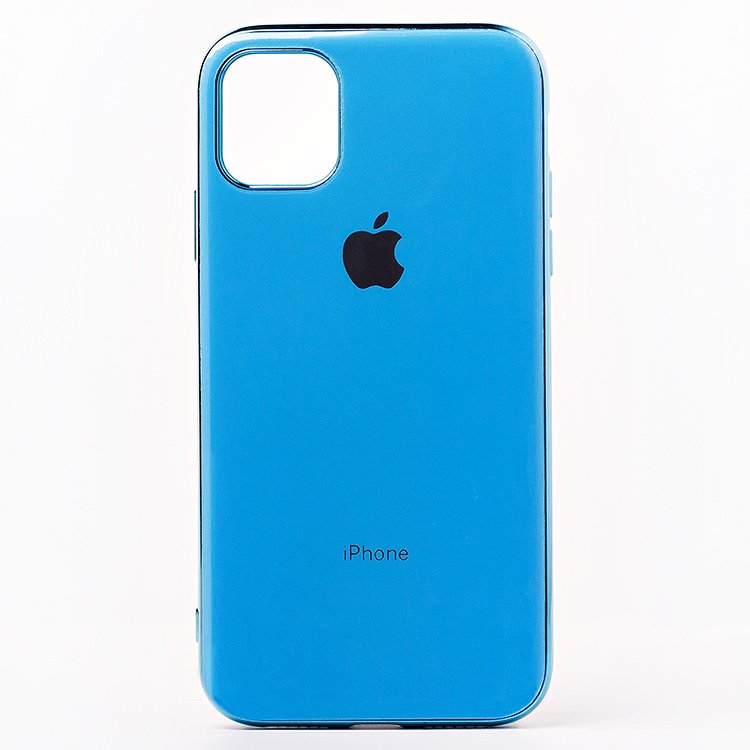 

Чехол-накладка - SC154 для смартфона Apple iPhone 11 Pro, силикон, синий (107519)