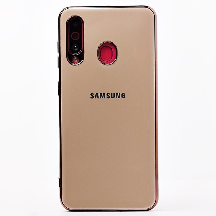 

Чехол-накладка SC154 для смартфона Samsung SM-A606 Galaxy A60, силикон, золотистый (107592)