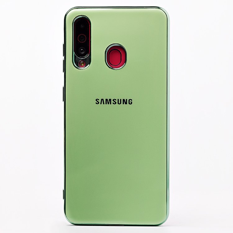 

Чехол-накладка SC154 для смартфона Samsung SM-A606 Galaxy A60, силикон, зеленый (107593)