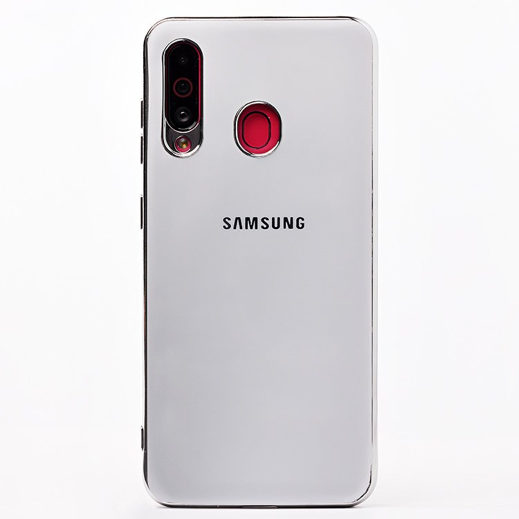 

Чехол-накладка SC154 для смартфона Samsung SM-A606 Galaxy A60, силикон, белый (107597)