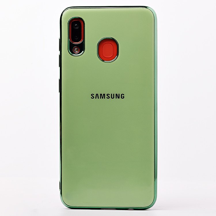 

Чехол-накладка SC154 для смартфона Samsung SM-A205/SM-A305 Galaxy A20/Galaxy A30, силикон, зеленый (107566)