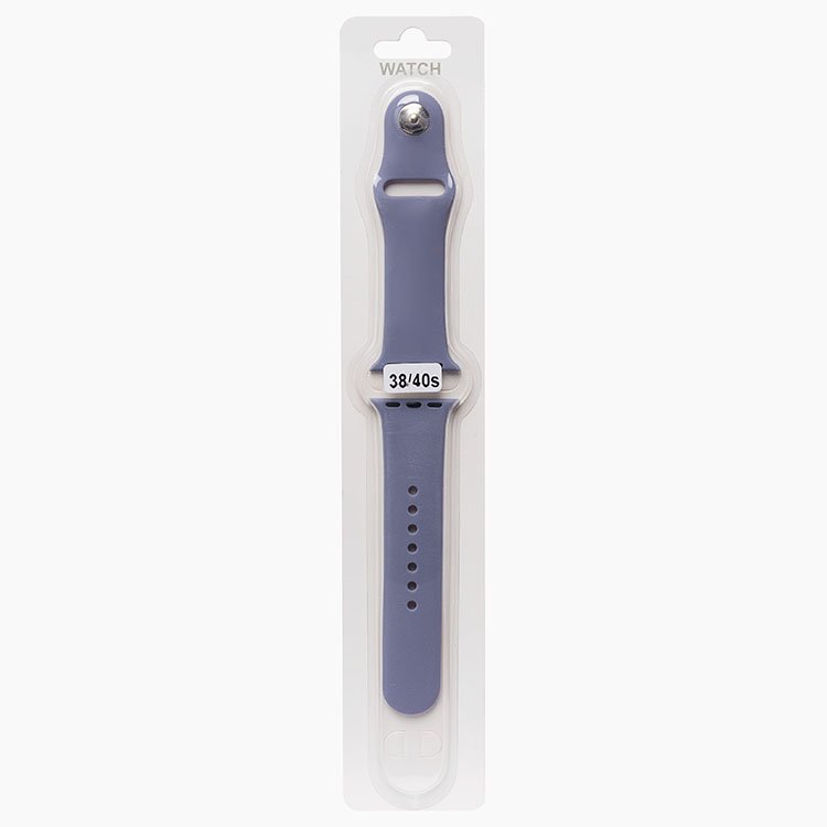 

Ремешок Sport Band для Apple Watch, S, силикон, светло-фиолетовый (107180)