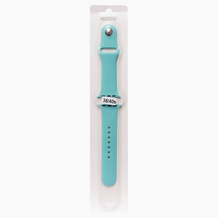 

Ремешок Sport Band для Apple Watch, S, силикон, мятный (107182)