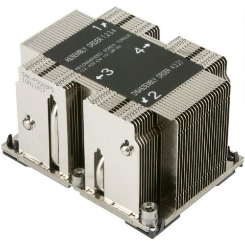 

Радиатор Supermicro, Socket 3647 Narrow ILM, 2U Passive, (SNK-P0068PS)
