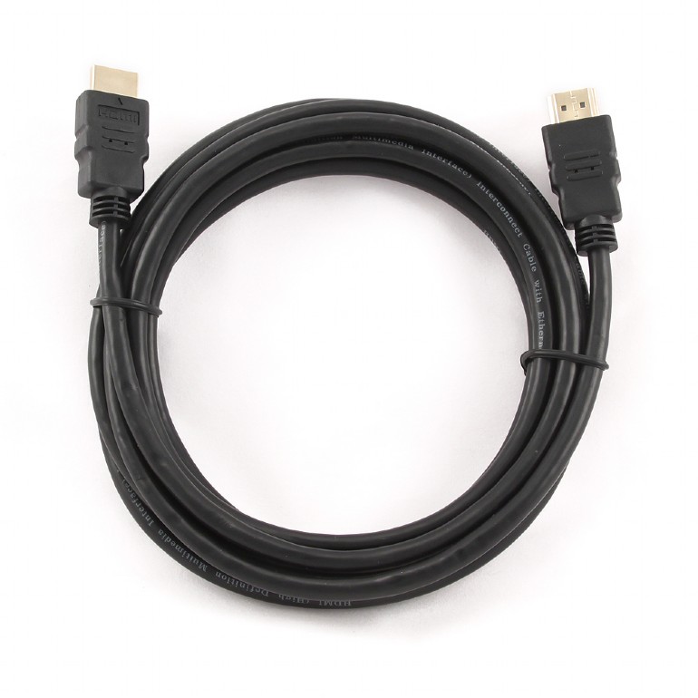 

Кабель HDMI(19M)-HDMI(19M) v1.4, 3 м, черный Cablexpert