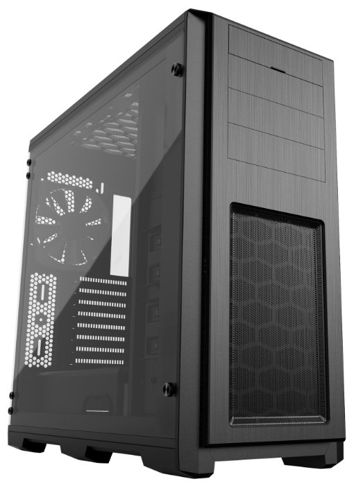 

Корпус Phanteks Enthoo Pro Tempered Glass Black, EATX, Full-Tower, 2xUSB 3.0, черный, без БП (PH-ES614PTG_BK), Enthoo Pro Tempered Glass Black