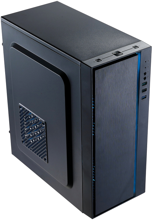 Корпус ACCORD CT291, ATX, Midi-Tower, USB 3.0, черный, без БП (ACC-CT291)