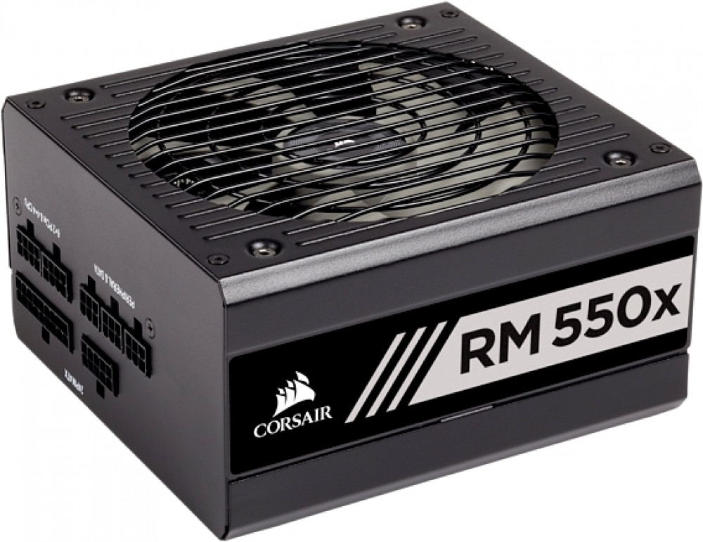 

Блок питания 550Вт ATX Corsair RM550x, 140 мм, 80 Plus Gold (CP-9020177-EU), RM550x