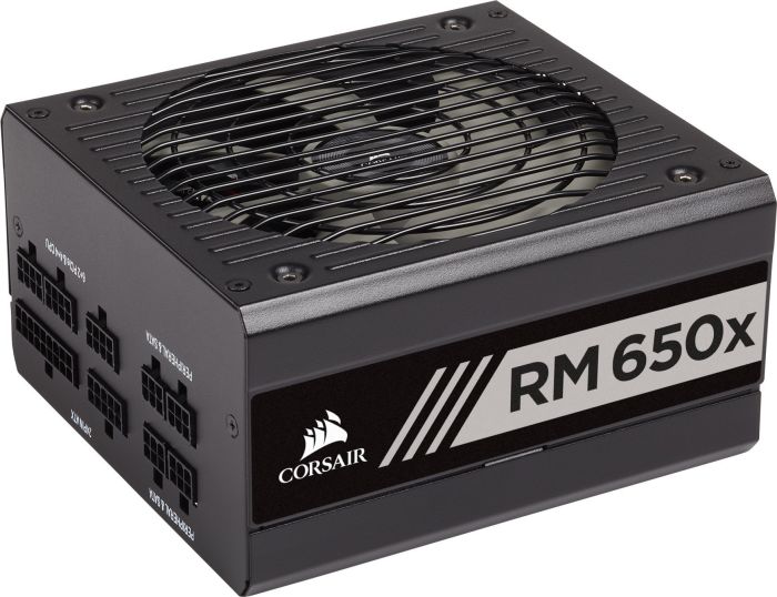 

Блок питания 650 Вт ATX Corsair RM650x, 140 мм, 80 Plus Gold (CP-9020178-EU), RM650x