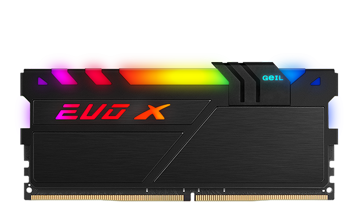

Память DDR4 DIMM 8Gb, 4133MHz, CL19, 1.4V Geil EVO X (GEXSB48GB4133C19BSC), GEXSB48GB4133C19BSC