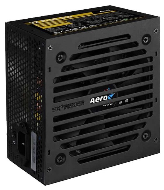 

Блок питания 550 Вт ATX AeroCool VX Plus, 120 мм (4713105962765), VX Plus