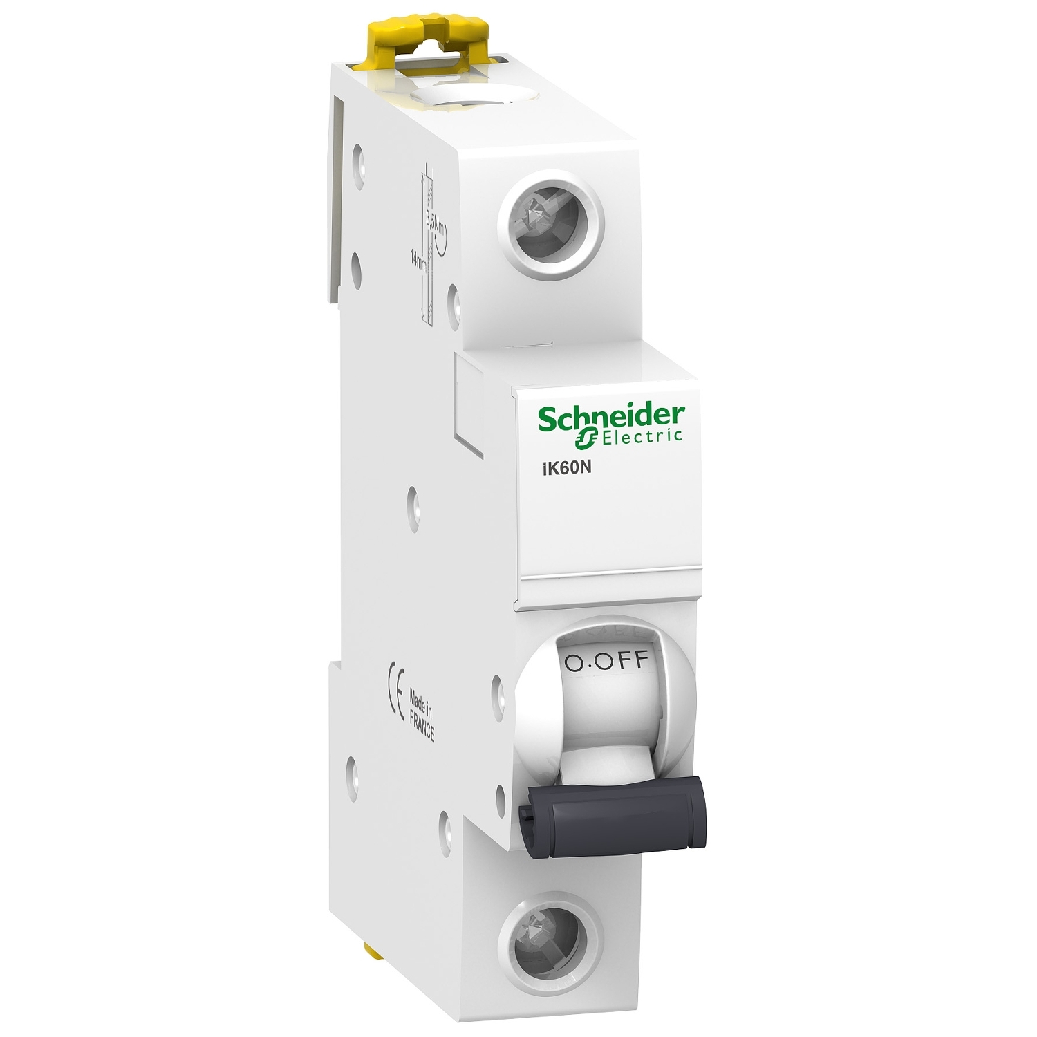 

Выключатель автоматический Schneider Electric iK60N Acti9 однополюсный (1P/1П) 20A C 6кА (A9K24120), iK60N