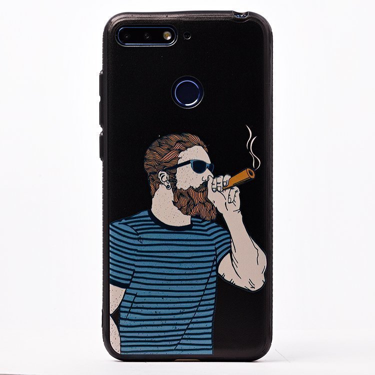

Чехол-накладка - PC033 для смартфона Huawei Honor 7A Pro/Honor 7C/Y6 Prime 2018, рисунок 018 (104636)