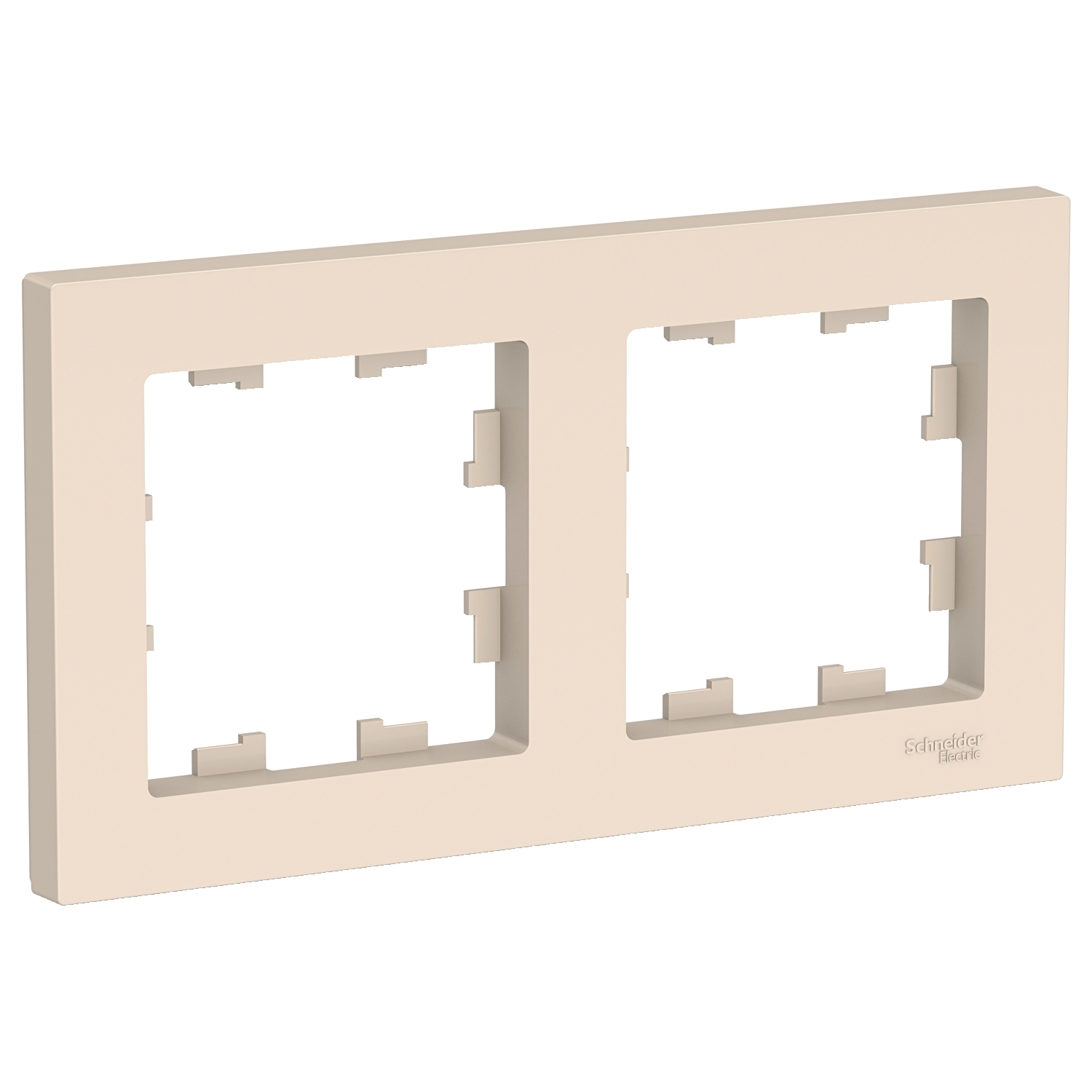 

Рамка Schneider Electric ATLASDESIGN, 2-поста, бежевый (ATN000202)