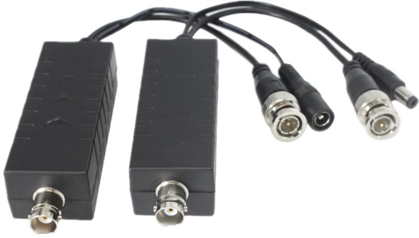 Приемопередатчик DAHUA PFM810, 1-ch HDCVI/HDTVI/AHD/CVBS, 1080P, 400м, черный (DH-PFM810)