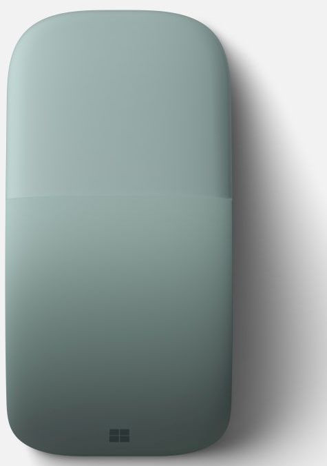 

Мышь беспроводная Microsoft ARC, 1000dpi, оптическая, Wireless, Bluetooth, светло-зеленый (ELG-00052), ARC
