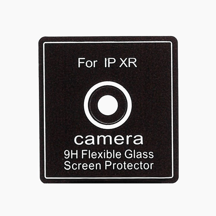 Защитное стекло Flexible для камеры смартфона Apple iPhone XR, поверхность глянцевая (110413)