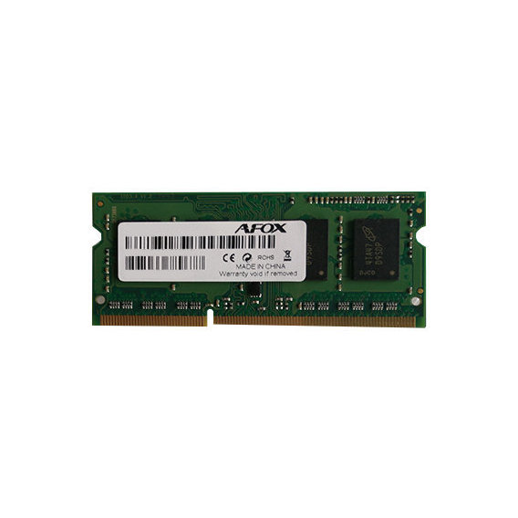 

Память DDR4 SODIMM 4Gb, 2666MHz, CL15, 1.2V AFOX (AFSD44FK1P), AFSD44FK1P