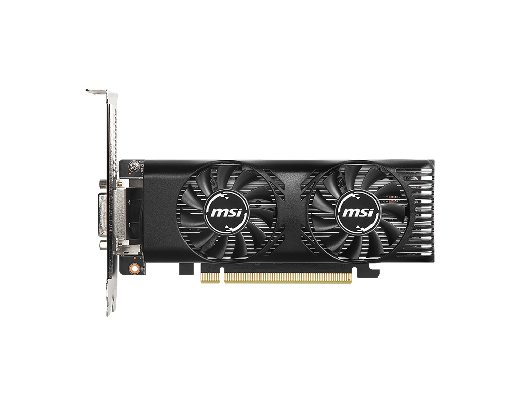 Видеокарта MSI NVIDIA GeForce GTX 1650 4Gb DDR5 (GTX 1650 4GT LP)