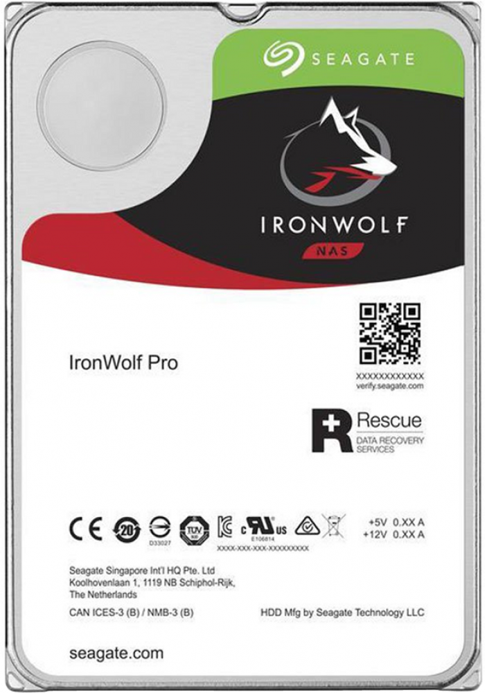 Жесткий диск (HDD) Seagate 4Tb Ironwolf Pro, 3.5", 7200rpm