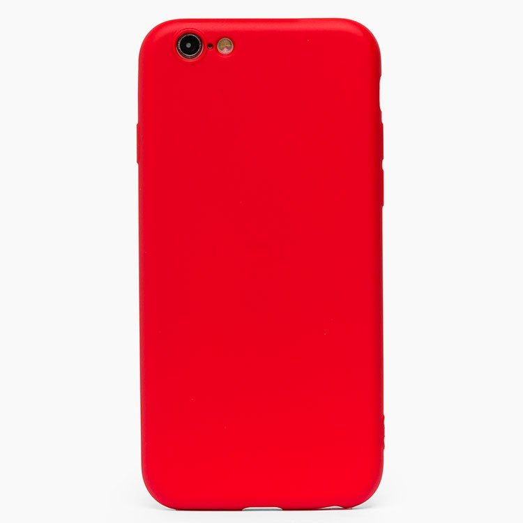

Чехол-накладка Activ Original Design для смартфона Apple iPhone 6 Plus/6S Plus, soft-touch, красный (107258)