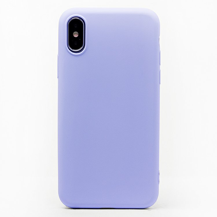 

Чехол-накладка Activ Original Design для смартфона Apple iPhone X/XS, soft-touch, светло-фиолетовый (107293)