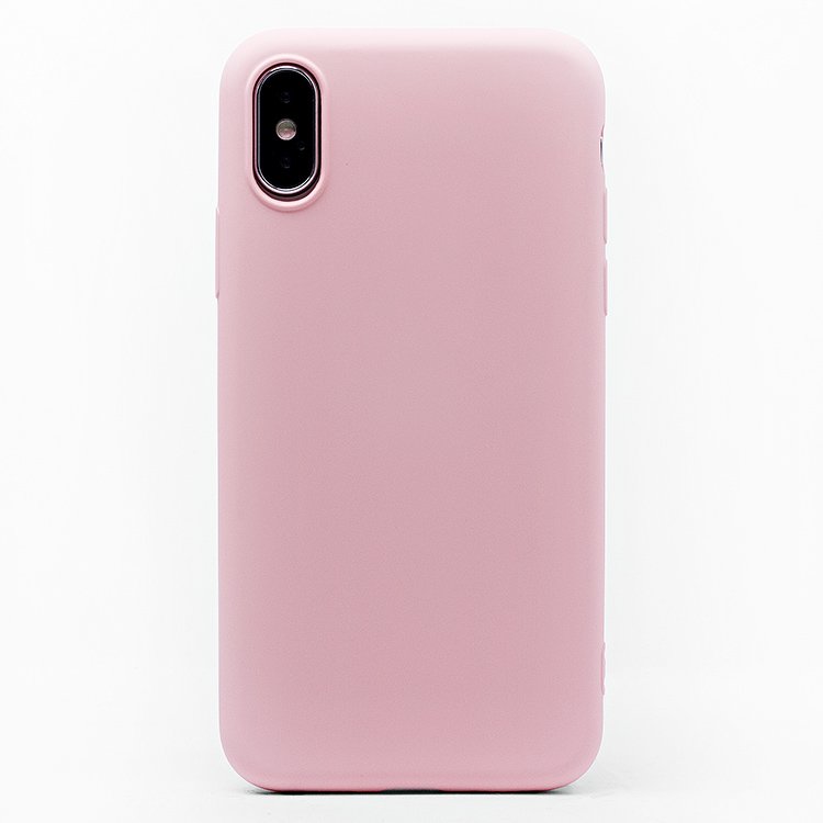 

Чехол-накладка Activ Original Design для смартфона Apple iPhone X/XS, soft-touch, светло-розовый (107292)