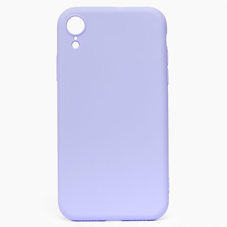 

Чехол-накладка Activ Original Design для смартфона Apple iPhone XR, soft-touch, светло-фиолетовый (107299)