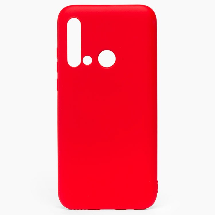 

Чехол-накладка Activ Original Design для смартфона Huawei Nova 5i, soft-touch, красный (107360)