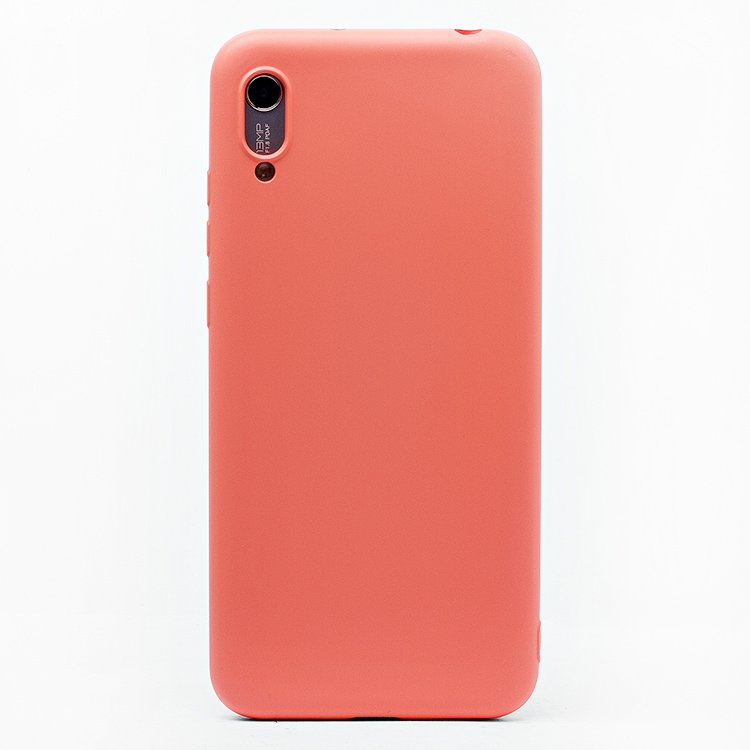 Чехол-накладка Activ Original Design для смартфона Huawei Honor 8A/Honor 8A Pro/Y6 2019/Y6 Prime 2019/Y6 Pro (2019), soft-touch, светло-оранжевый (107321)