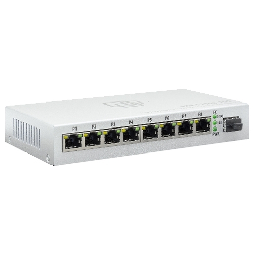 

Коммутатор SNR S1908-1GS, кол-во портов: 8x100 Мбит/с, кол-во SFP/uplink: 1x1 Гбит/с (SNR-S1908-1GS), S1908-1GS
