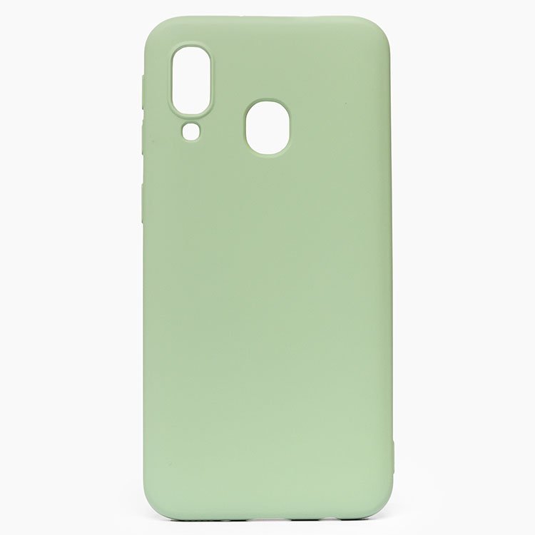 

Чехол-накладка Activ Original Design для смартфона Samsung SM-A405 Galaxy A40, soft-touch, светло-зеленый (107398)