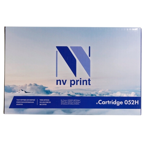 

Картридж лазерный NV Print NV-052H (052H/2200C002), черный, 9200 страниц, совместимый для Canon i-SENSYS LBP212dw/LBP214dw/LBP215x/MF421dw/MF426dw/MF428x/MF429x