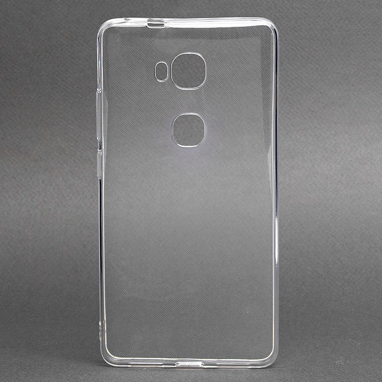 Чехол-накладка Ultra Slim для телефона Huawei Honor 5X, силикон, прозрачный (69298)