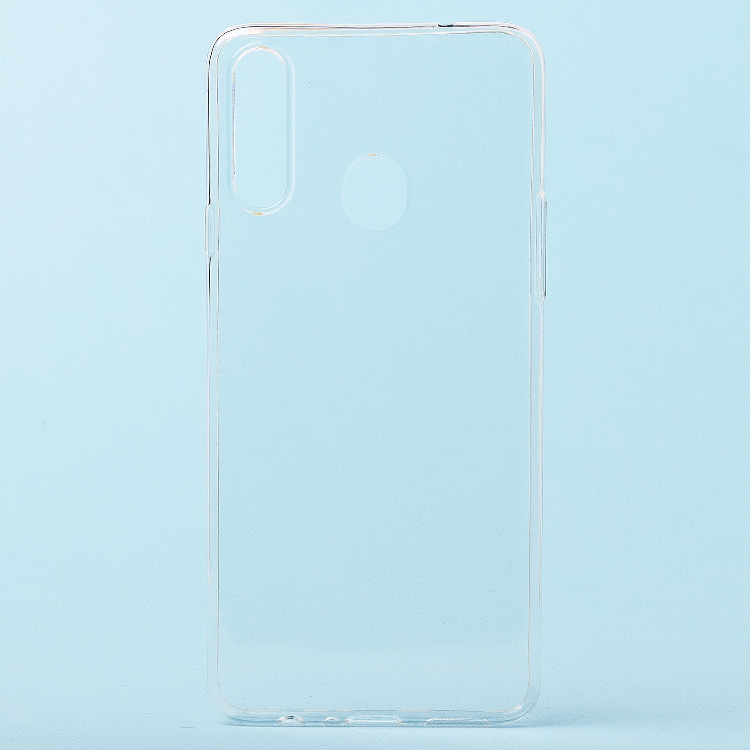 Чехол-накладка Ultra Slim для смартфона Samsung SM-A207 Galaxy A20s, силикон, прозрачный (109726)
