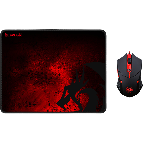 

Мышь проводная Redragon M601BA, 3200dpi, оптическая светодиодная, USB, черный (78226), M601BA