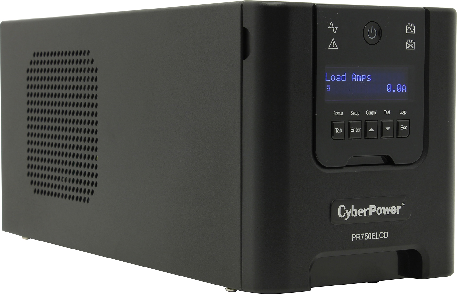ИБП CyberPower PR750ELCD, 750 VA, 675 Вт, IEC, розеток - 6, USB, черный