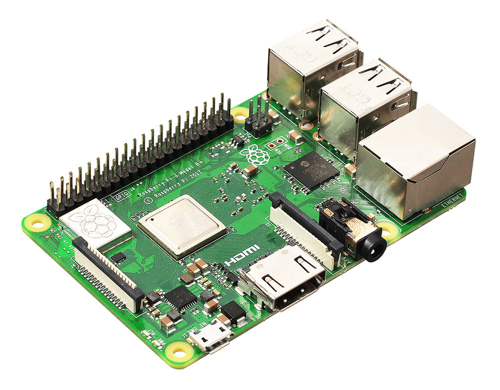 Микрокомпьютер Raspberry Pi 3 Model B+ (RA433, E14 Version) (137-3331)