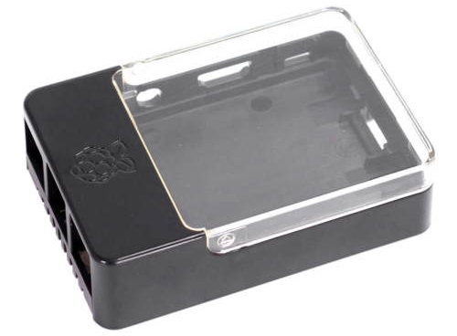 Корпус ACD RA175 для Raspberry Pi3, черный/прозрачный