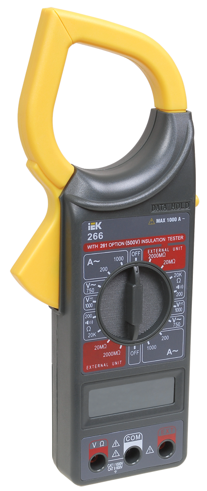

Клещи токоизмерительные IEK Expert 266C (TCM-1C-266), 266C