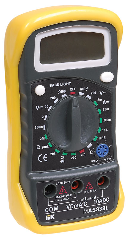 Мультиметр IEK Master MAS838L