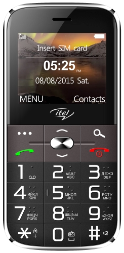 

Мобильный телефон ITEL IT2590, 2.2" 220x176 TFT, 4Mb, BT, 2-Sim, 1900 мА⋅ч, micro-USB, черный, IT2590