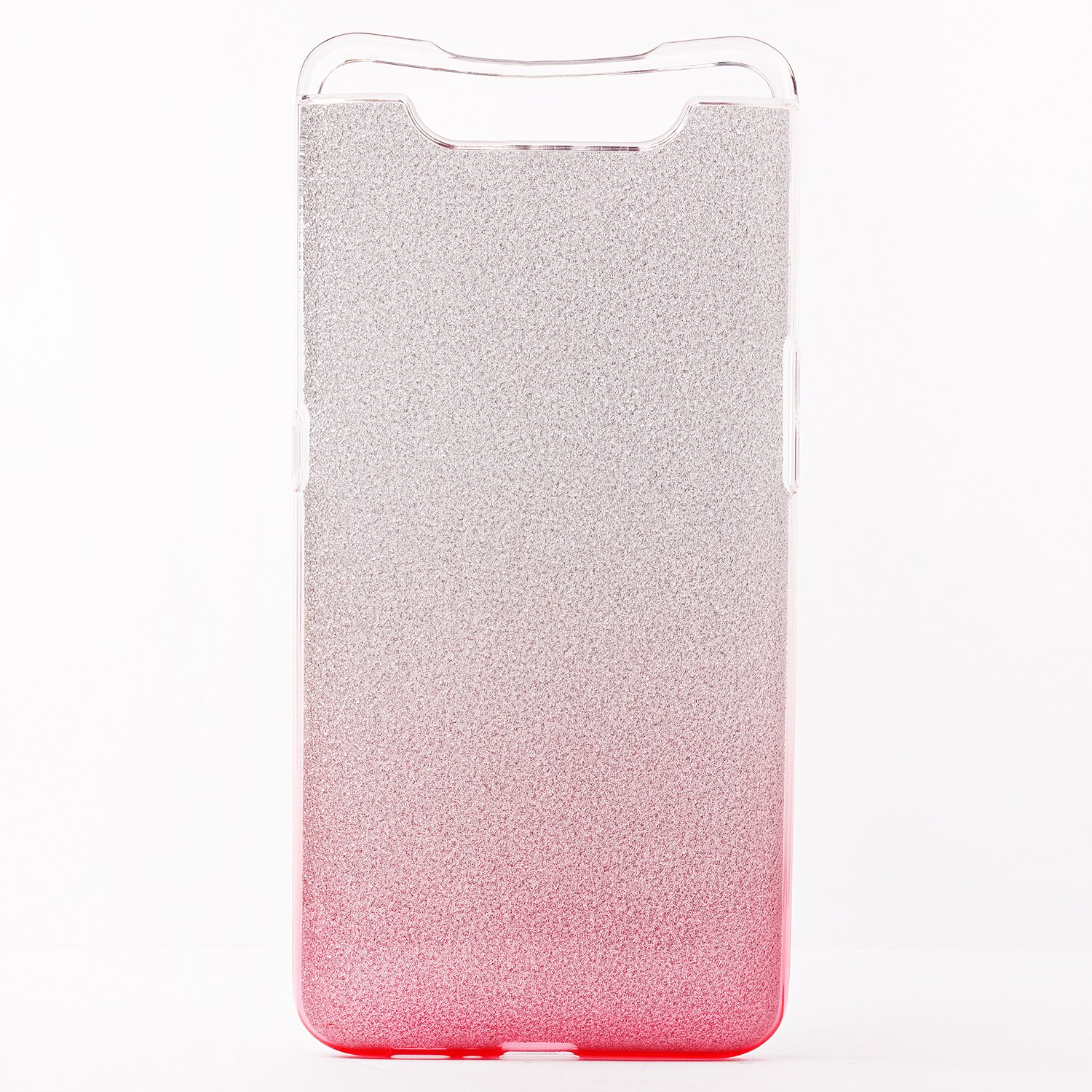 

Чехол-накладка SC097 для смартфона Samsung SM-A805 Galaxy A80, розовый/серебристый, градиент (102093)