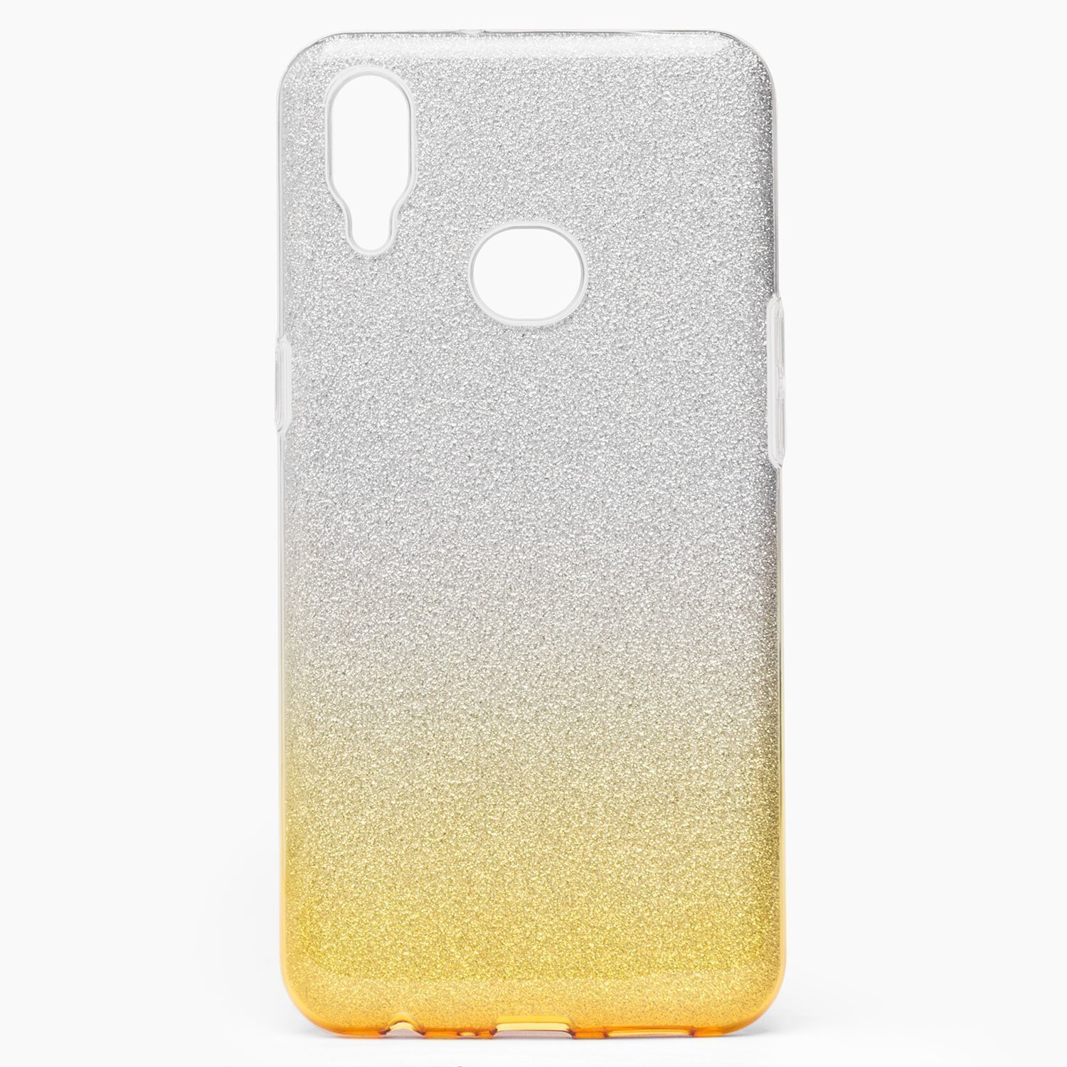 

Чехол-накладка SC097 для смартфона Samsung SM-A107 Galaxy A10s, золотистый/серебристый, градиент (109882)