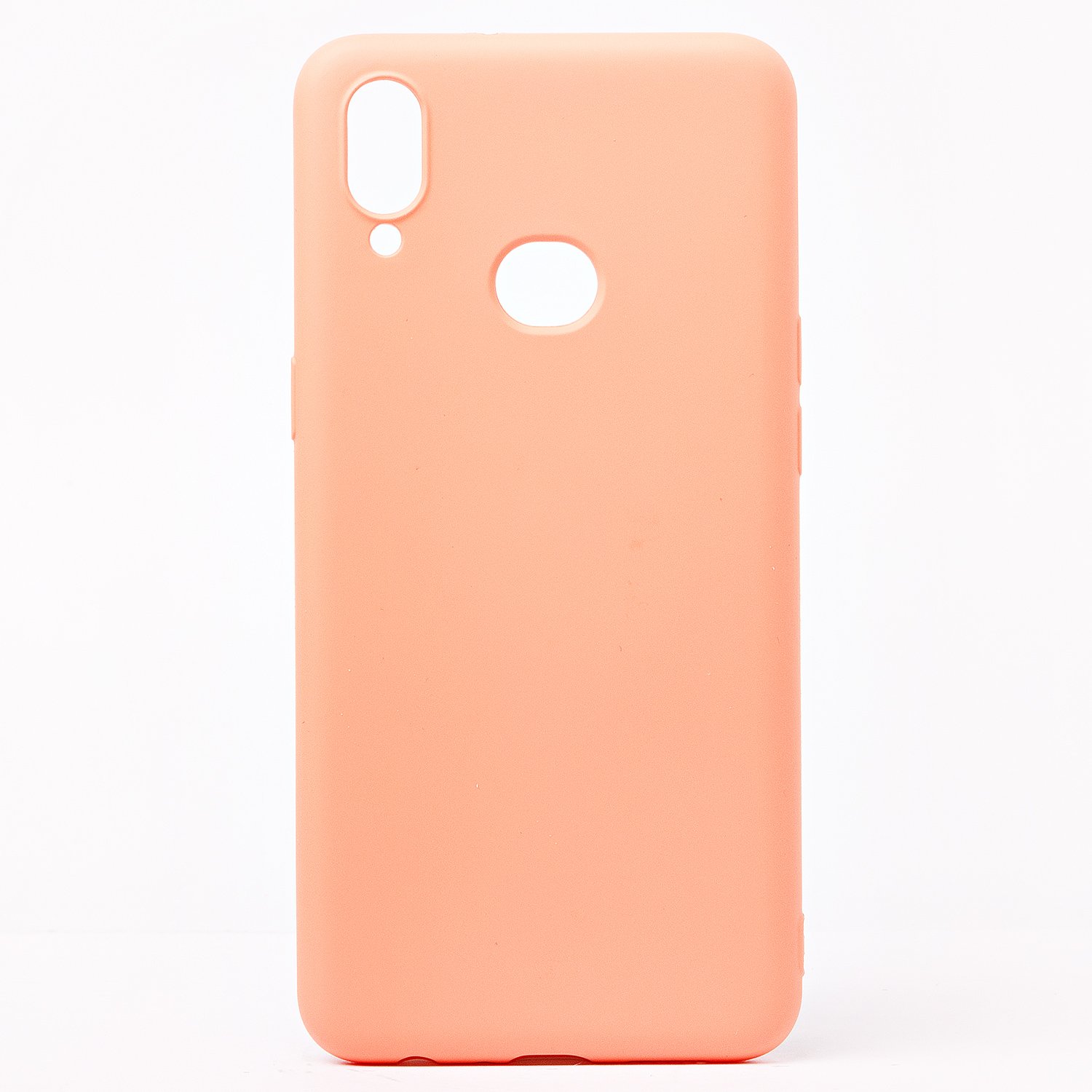 

Чехол-накладка Activ Original Design для смартфона Samsung SM-A107 Galaxy A10s, soft-touch, светло-оранжевый (107507)