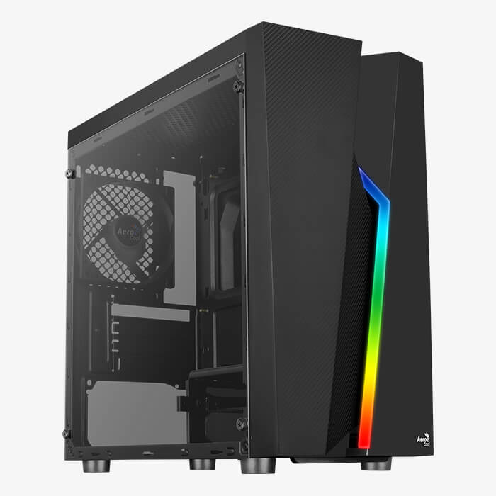 

Корпус AeroCool Bolt Mini, mATX, Mini-Tower, USB 3.0, черный, без БП (4710562750041), Bolt Mini
