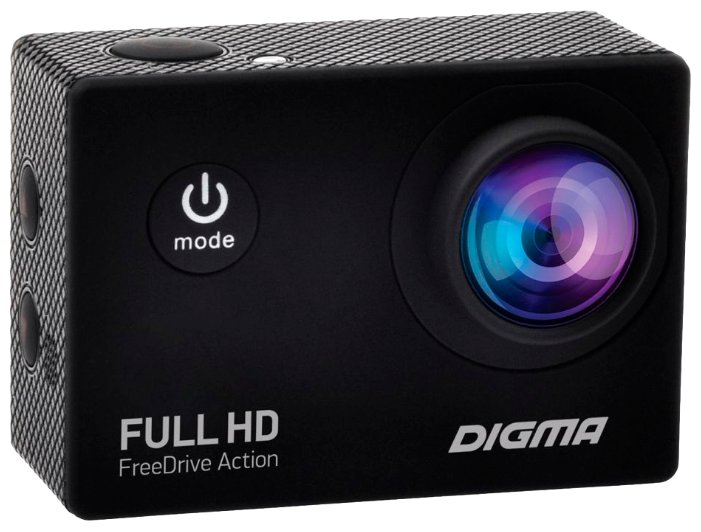 

Видеорегистратор Digma FreeDrive Action FULL HD WiFi, 1920x1080 30 к/с, 140, WiFi, microSDHC, FreeDrive Action FULL HD WiFi