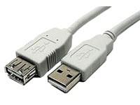 Кабель USB 2.0(Am)-USB 2.0(Af) (CC-USB2-AMAF-6)