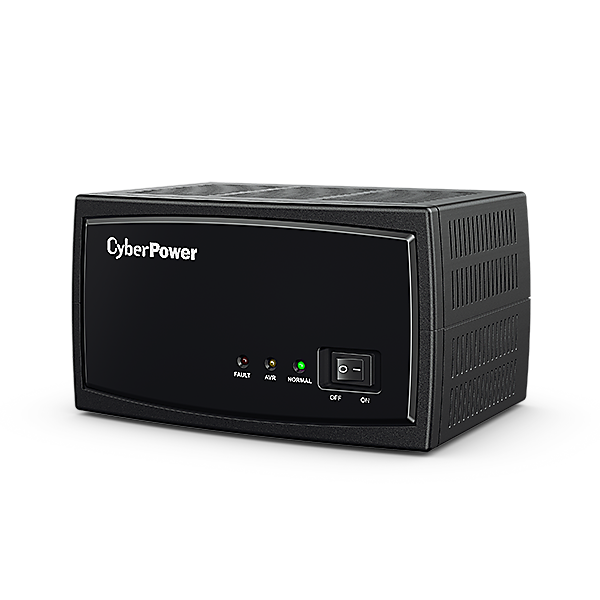 Стабилизатор напряжения CyberPower V-ARMOR 1500E, 1500 VA, 600 Вт, EURO, IEC, черный