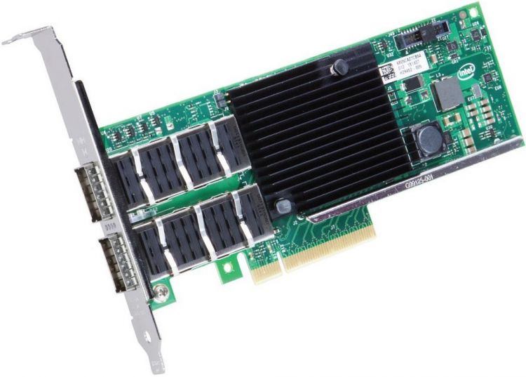

Сетевая карта Intel XL710-QDA2, 2xQSFP+, 40 Гб/с, PCI-Ex8, Bulk (XL710QDA2BLK 932587), XL710-QDA2